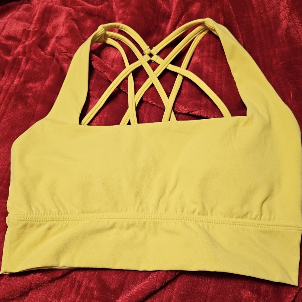 Buffbunny Revolution Sports Bra Tiki Yellow